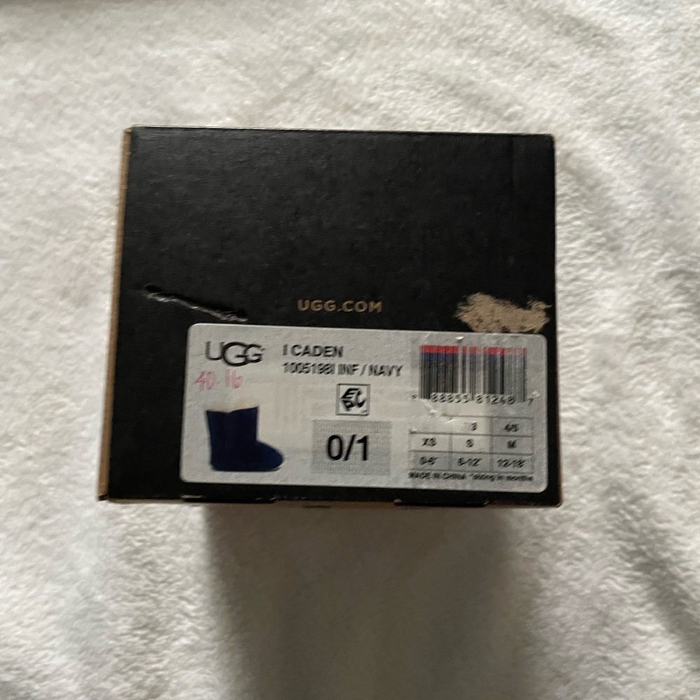 UGG Midnight Sheepskin Booties New with box!! - Picture 3 of 13